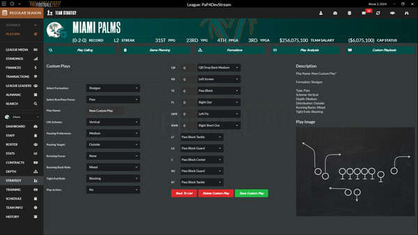 Скриншот из Draft Day Sports: Pro Football 2022