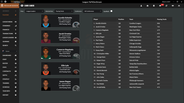 Скриншот из Draft Day Sports: Pro Football 2022