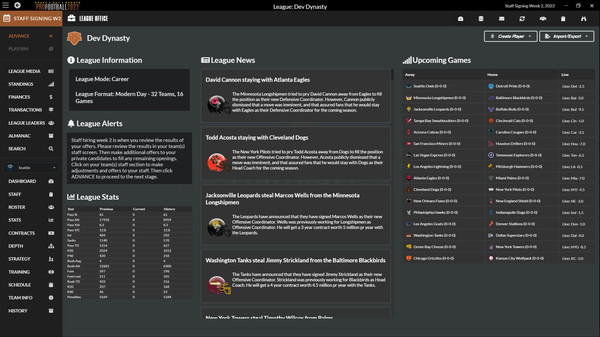 Скриншот из Draft Day Sports: Pro Football 2022