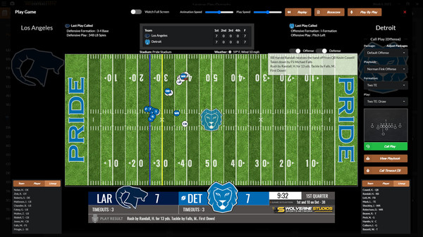 Скриншот из Draft Day Sports: Pro Football 2022