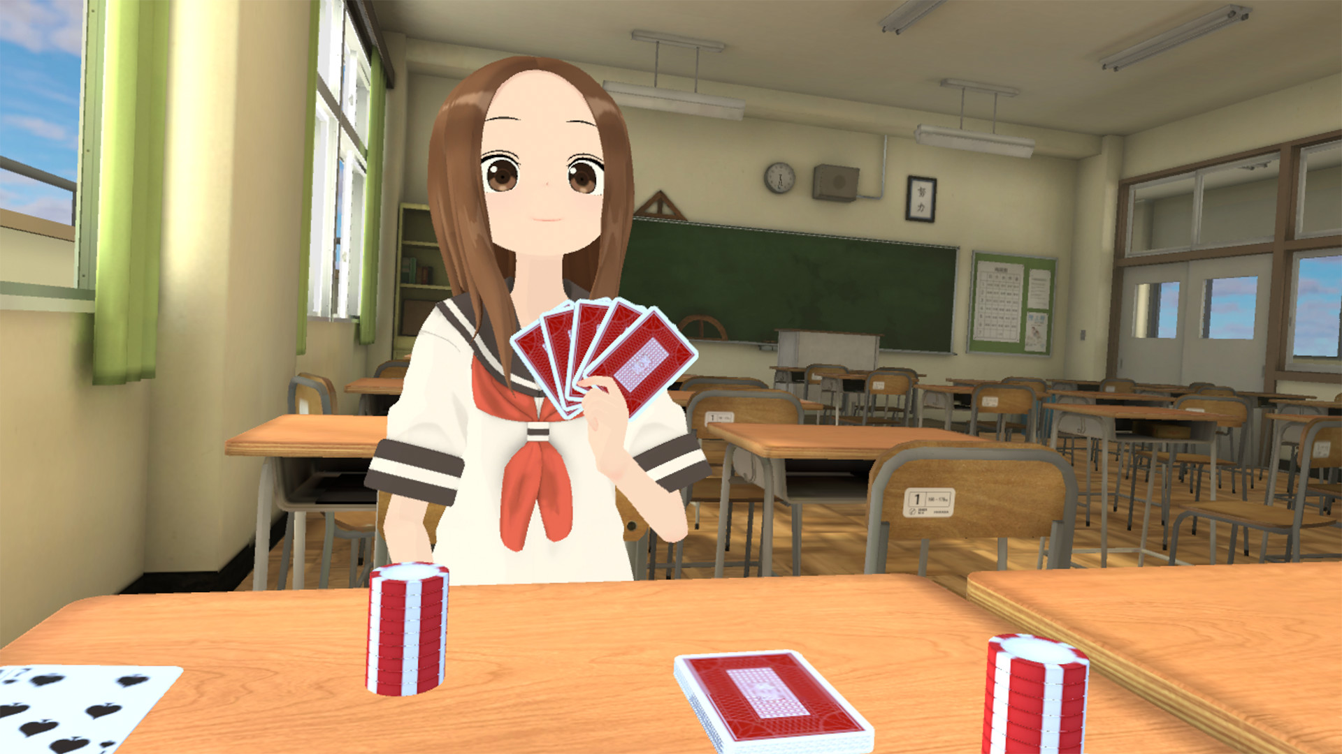 擅长调戏的高木老师第2学期 (からかい上手の高木さんVR 2学期)插图(1) 擅长调戏的高木老师第2学期 (からかい上手の高木さんVR 2学期)插图(1)