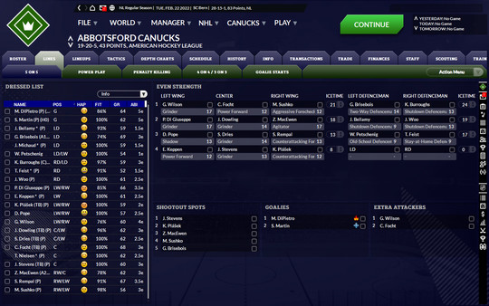 Скриншот из Franchise Hockey Manager 8