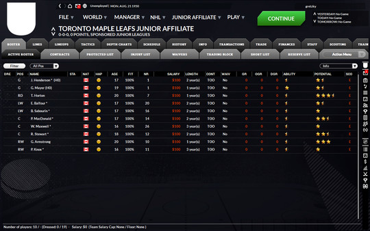 Скриншот из Franchise Hockey Manager 8