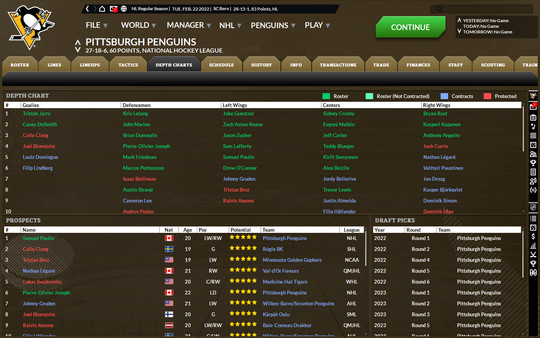Скриншот из Franchise Hockey Manager 8