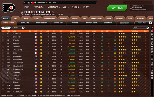 Скриншот из Franchise Hockey Manager 8
