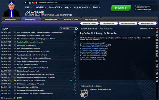 Скриншот из Franchise Hockey Manager 8