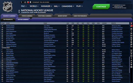 Скриншот из Franchise Hockey Manager 8