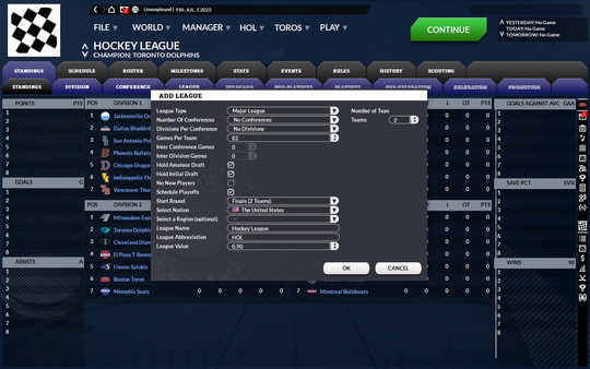 Скриншот из Franchise Hockey Manager 8