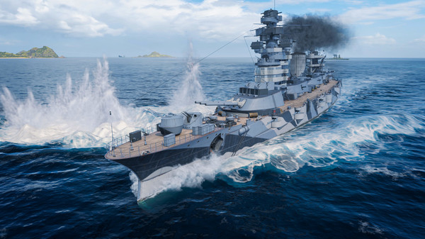 скриншот World of Warships — Oktyabrskaya Revolutsiya 4