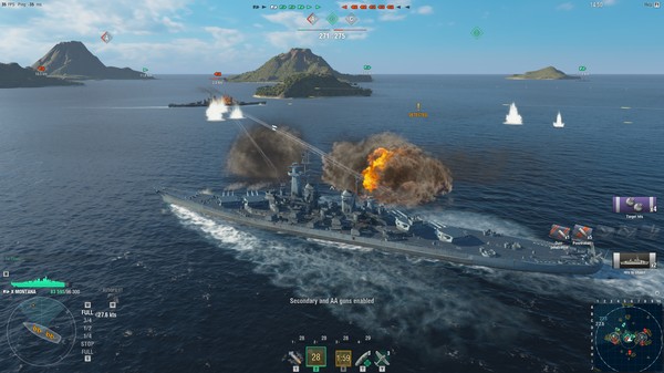 скриншот World of Warships — Welcome pack 2