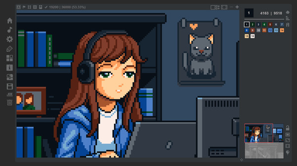 Coloring Game 4 – 4-Bit Palette for steam Coloring Game 4 – 4-Bit Palette for steam