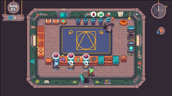Tiny Witch game for Linux 1