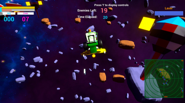 скриншот Lawnmower Game: Space Fight 3