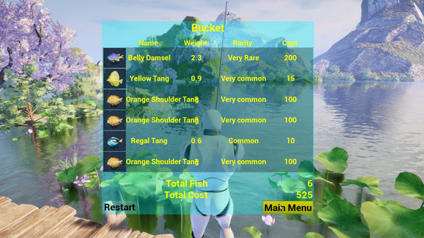 Скриншот из Fishing at Lotus Lakes