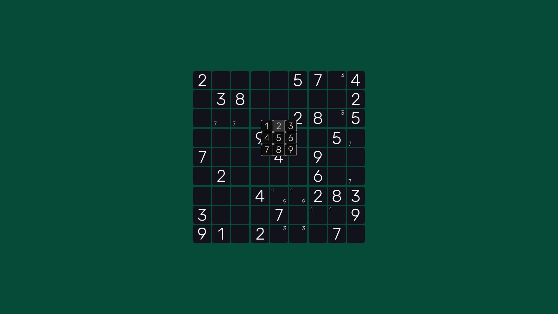 Sudoku Minimalist Infinite #2