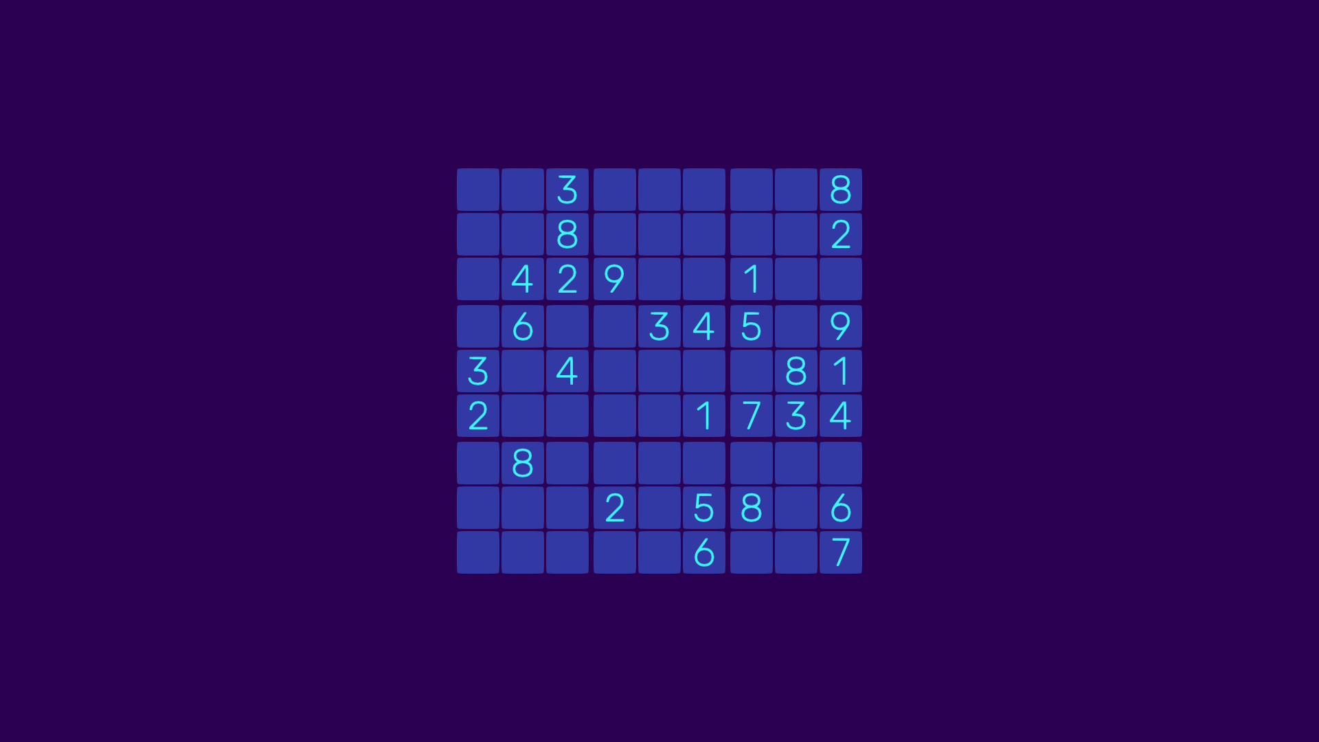 Sudoku Minimalist Infinite #5