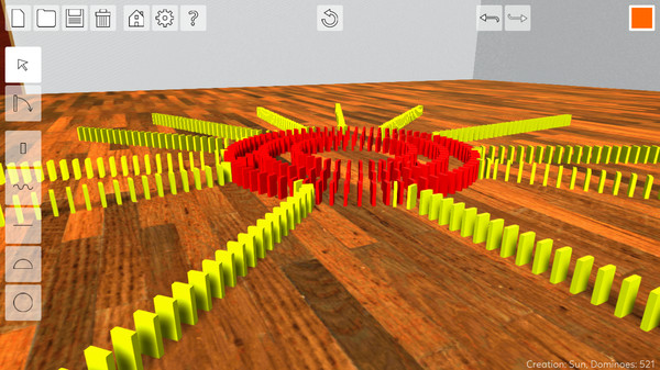 Скриншот из Domino Effect: Build and Topple