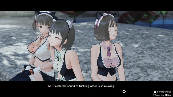 BLUE REFLECTION: Second Light - Costume Set - Hospitable Kitties for steam