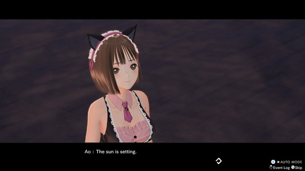 BLUE REFLECTION: Second Light - Ao Costume - Hospitable Kitty