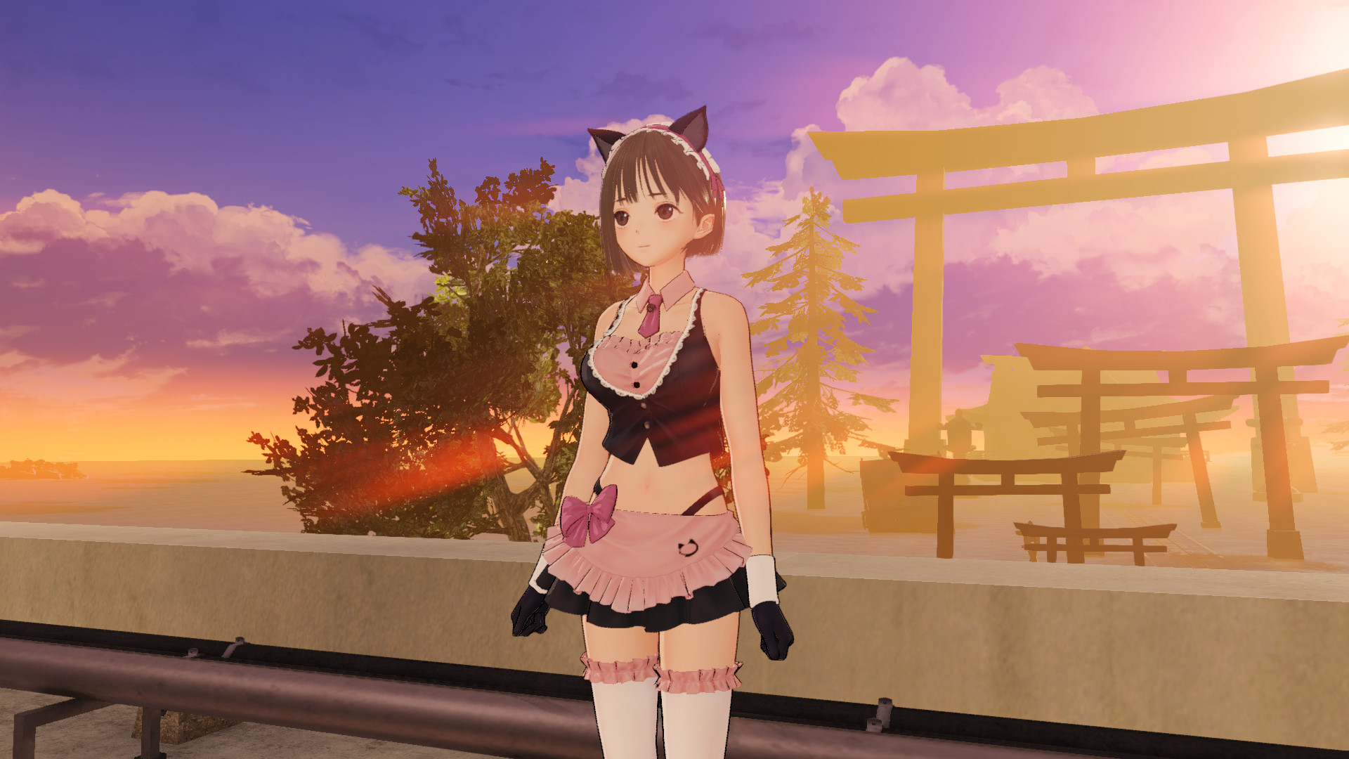 Сэкономьте 60% при покупке BLUE REFLECTION: Second Light - Ao Costume -  Hospitable Kitty в Steam