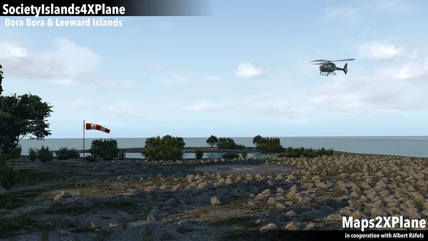 X-Plane 11 - Add-on: Aerosoft - Society Islands XP - Bora Bora & Leeward Islands screenshot screenshot 8