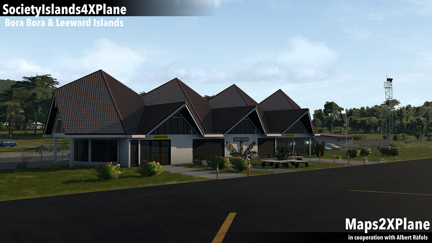 X-Plane 11 - Add-on: Aerosoft - Society Islands XP - Bora Bora & Leeward Islands #13