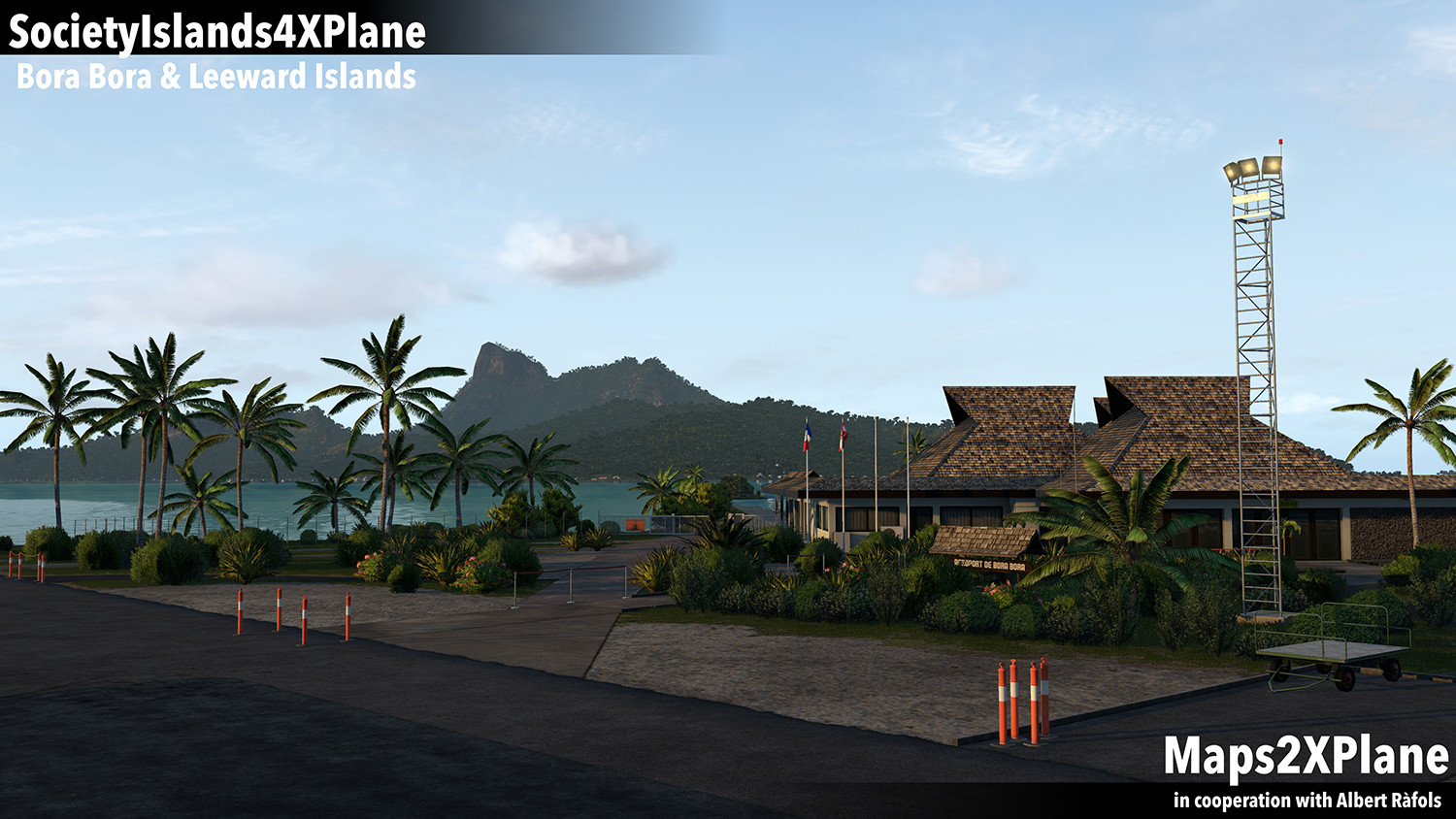 X-Plane 11 - Add-on: Aerosoft - Society Islands XP - Bora Bora & Leeward Islands #2