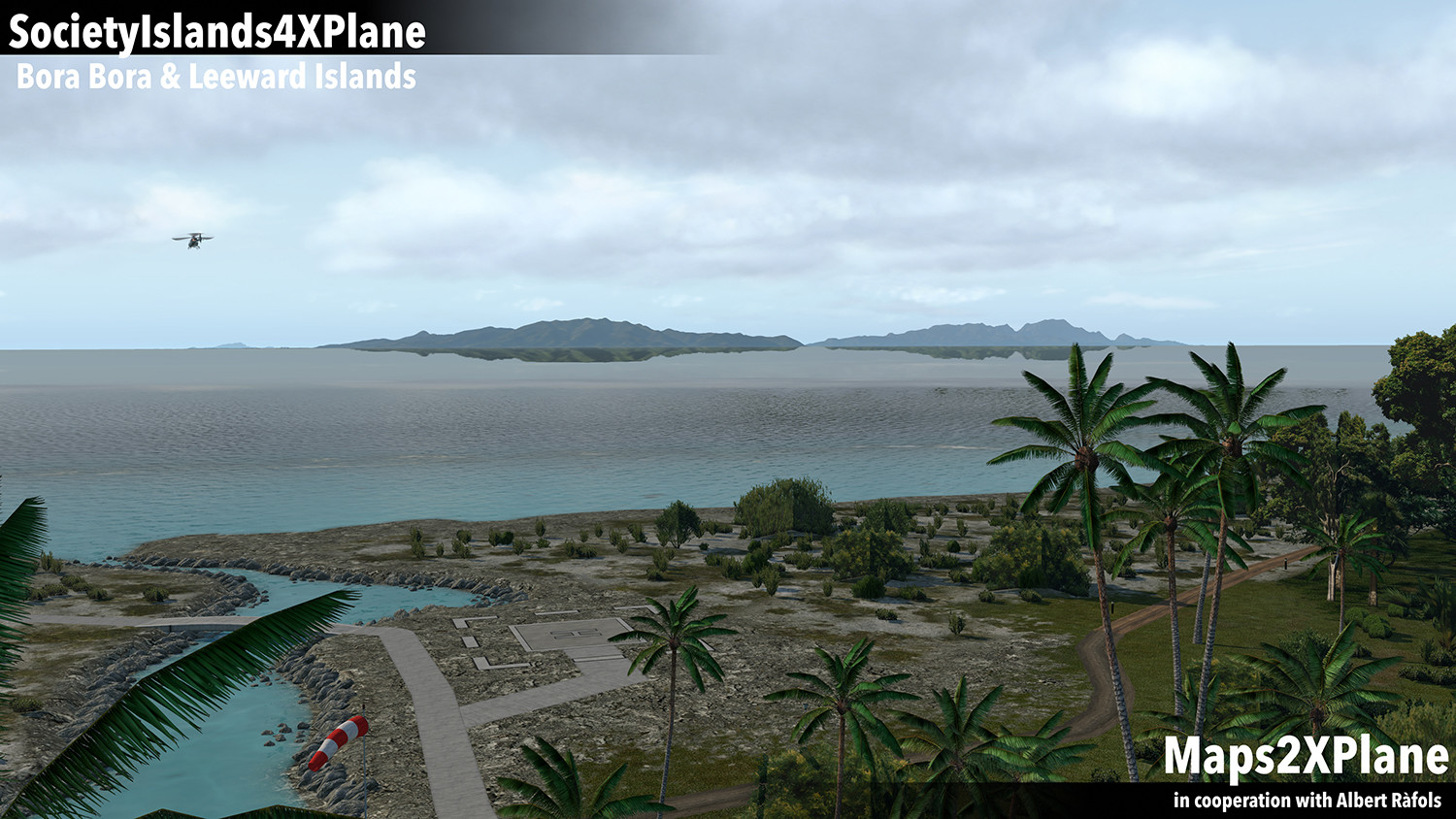 X-Plane 11 - Add-on: Aerosoft - Society Islands XP - Bora Bora & Leeward Islands #18