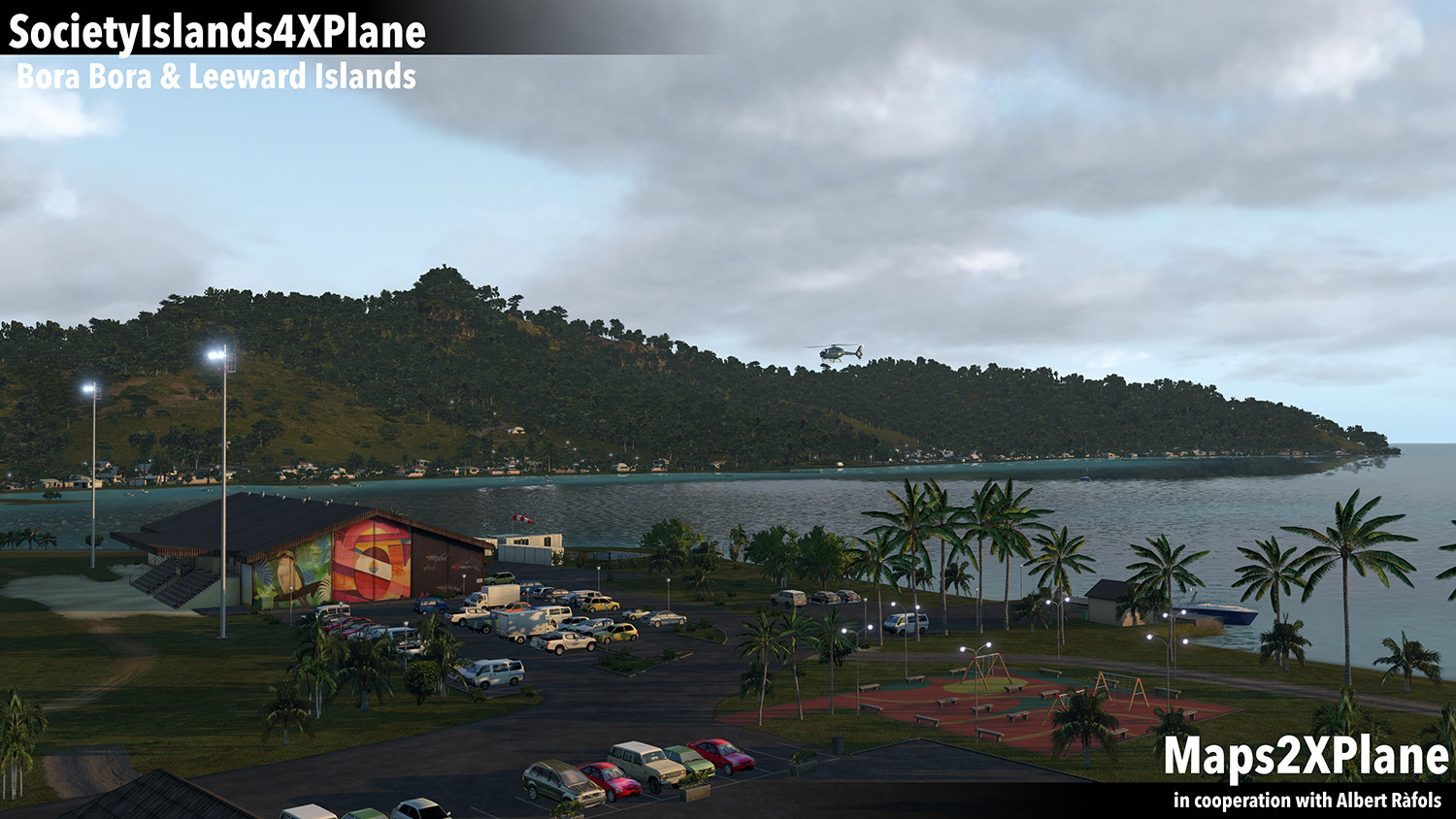 X-Plane 11 - Add-on: Aerosoft - Society Islands XP - Bora Bora & Leeward Islands screenshot screenshot 25