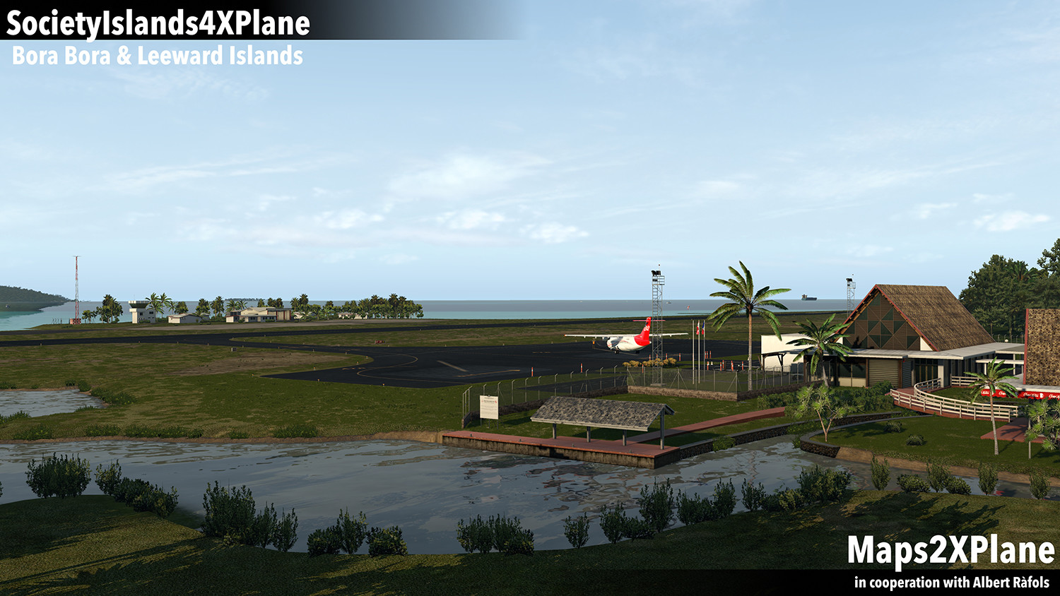 X-Plane 11 - Add-on: Aerosoft - Society Islands XP - Bora Bora & Leeward Islands screenshot screenshot 6