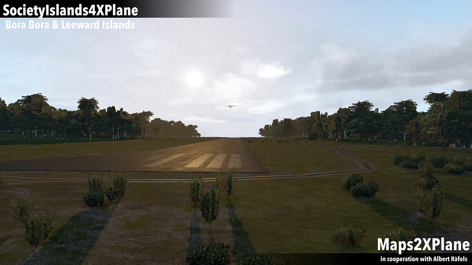 X-Plane 11 - Add-on: Aerosoft - Society Islands XP - Bora Bora & Leeward Islands screenshot screenshot 4