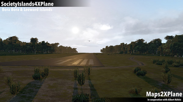 скриншот X-Plane 11 - Add-on: Aerosoft - Society Islands XP - Bora Bora & Leeward Islands 4