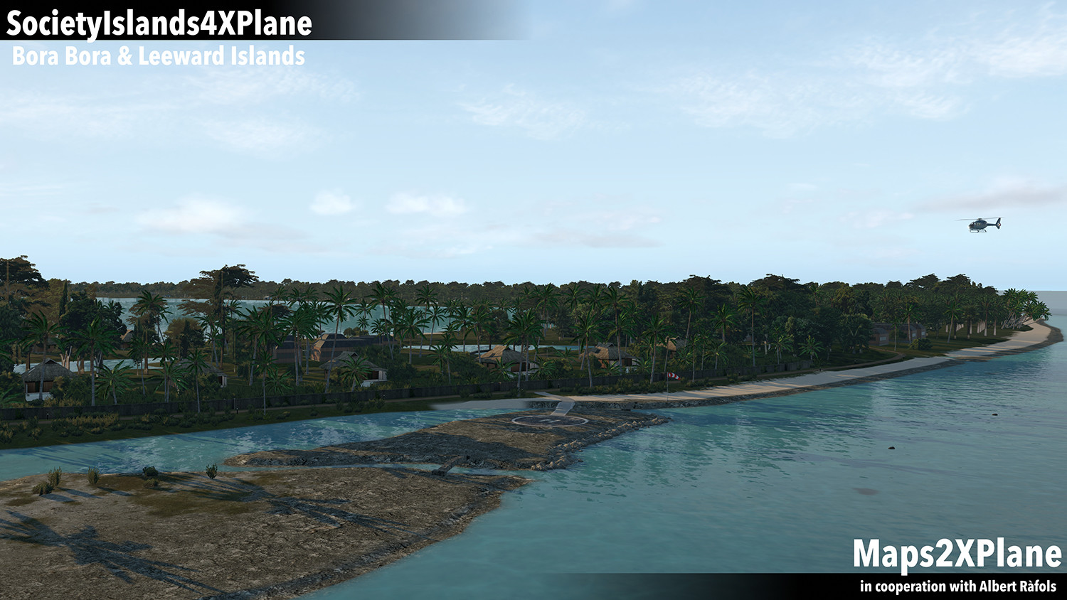 X-Plane 11 - Add-on: Aerosoft - Society Islands XP - Bora Bora & Leeward Islands #23