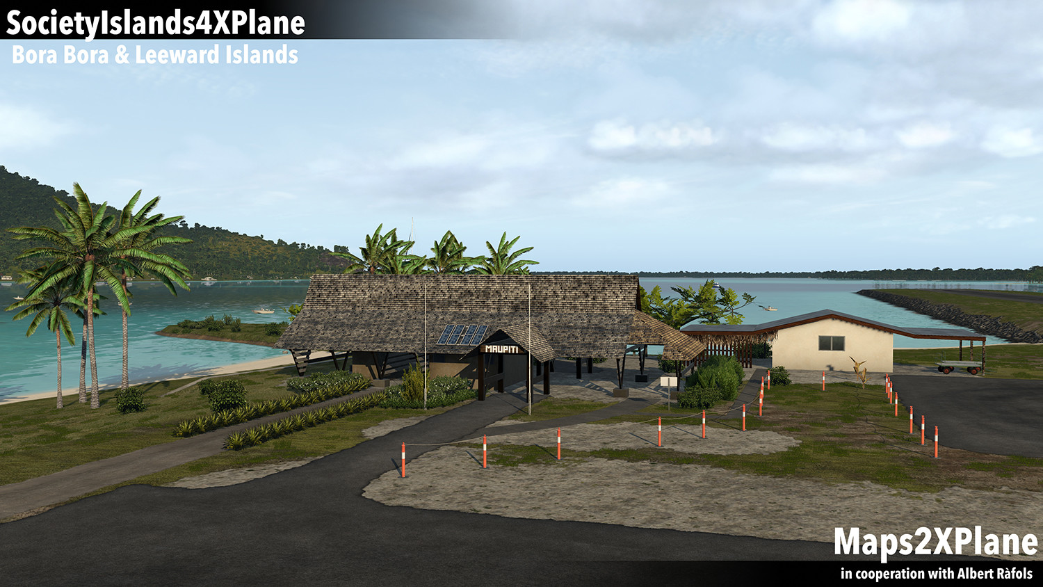 X-Plane 11 - Add-on: Aerosoft - Society Islands XP - Bora Bora & Leeward Islands #4