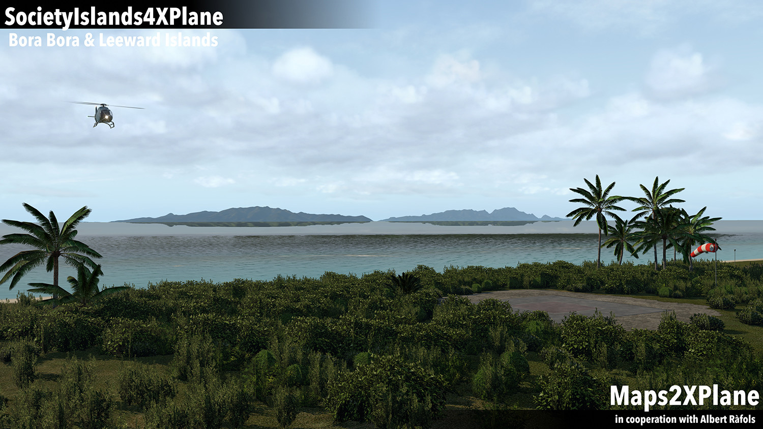 X-Plane 11 - Add-on: Aerosoft - Society Islands XP - Bora Bora & Leeward Islands screenshot screenshot 13