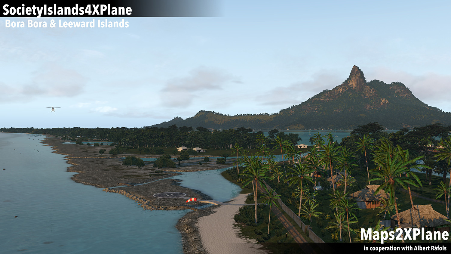 X-Plane 11 - Add-on: Aerosoft - Society Islands XP - Bora Bora & Leeward Islands #10