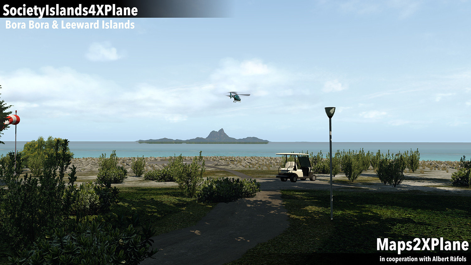 X-Plane 11 - Add-on: Aerosoft - Society Islands XP - Bora Bora & Leeward Islands #24