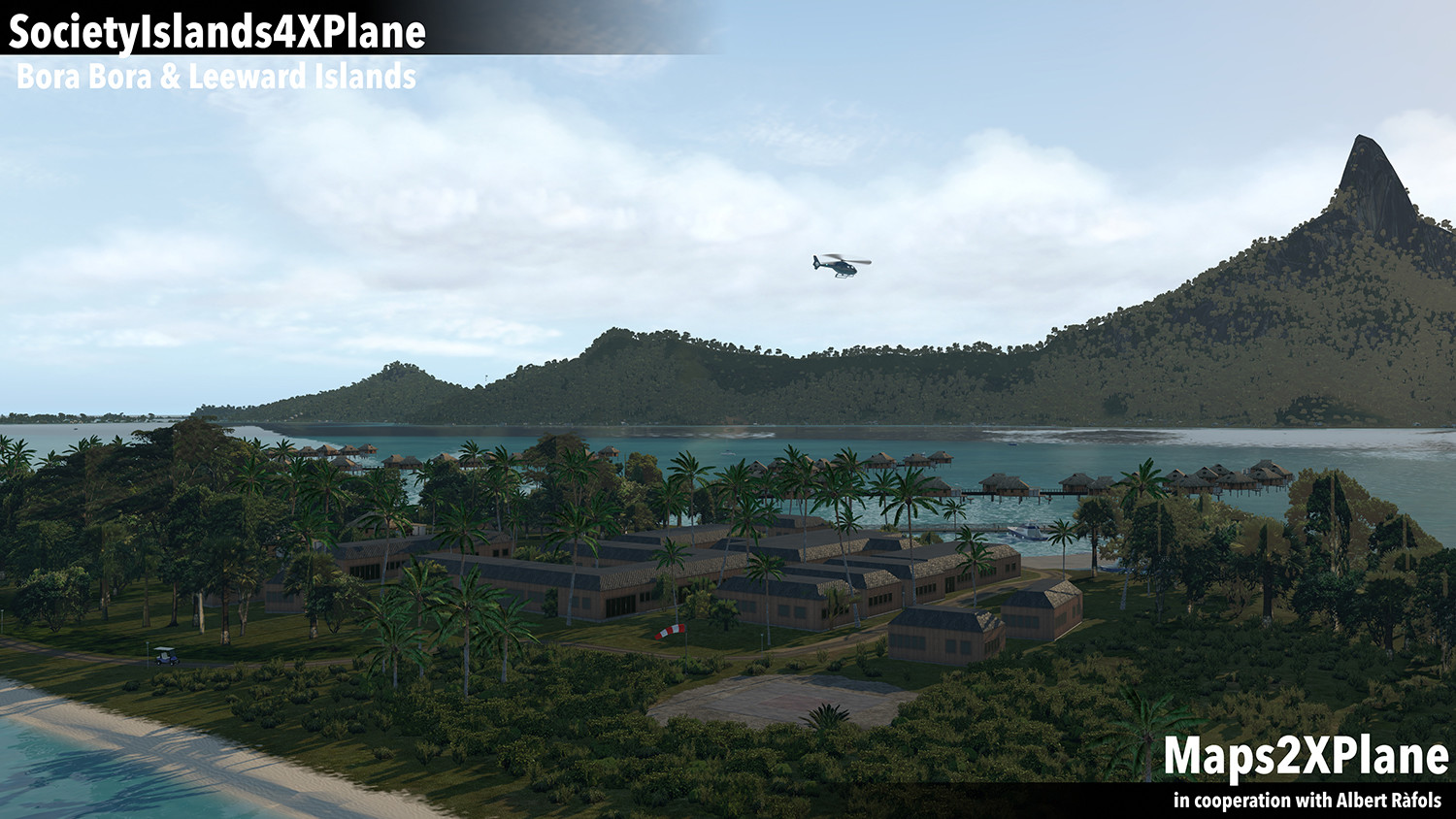 X-Plane 11 - Add-on: Aerosoft - Society Islands XP - Bora Bora & Leeward Islands #25
