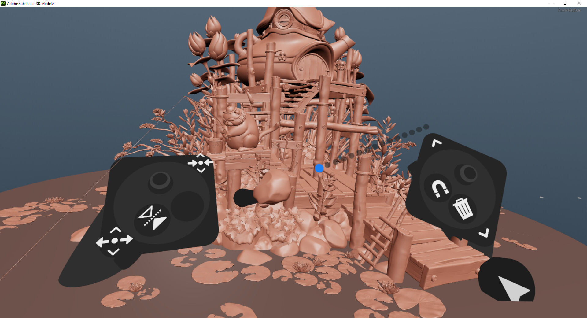 Adobe 物质 3D 建模器（Adobe Substance 3D Modeler）