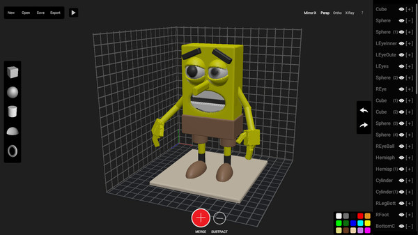 Claydo:Easy 3D Modelling & Printing game for Linux 1