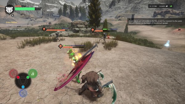 Скриншот из Neeron: The Blade of Nature