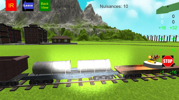 скриншот Flyland Wars: 3 Model Trains 3