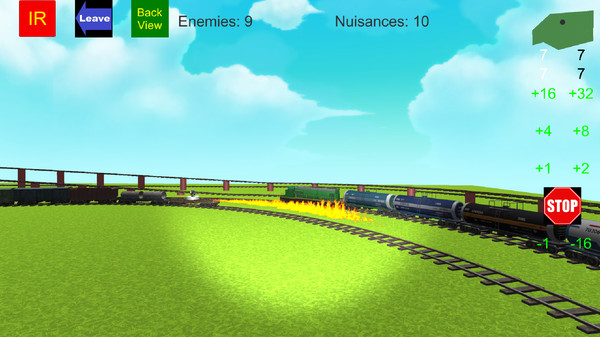 Flyland Wars: 3 Model Trains game for Linux 1