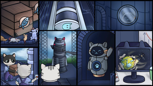 скриншот Catellite-609: feline space adventure 4