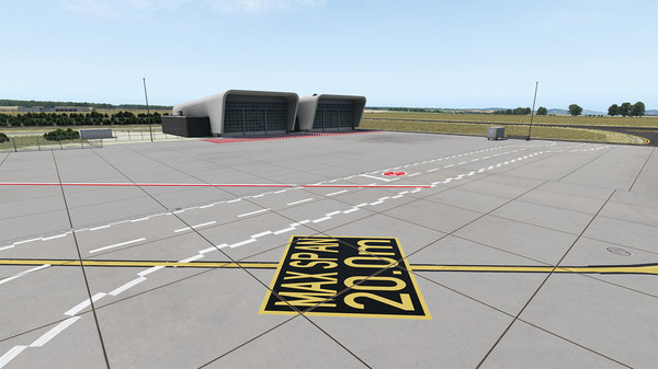 скриншот X-Plane 11 - Add-on: Aerosoft - Airport Kassel 0