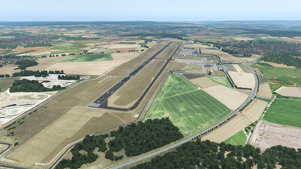 скриншот X-Plane 11 - Add-on: Aerosoft - Airport Kassel 2