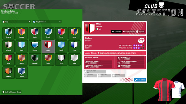 Скриншот из Soccer Boss