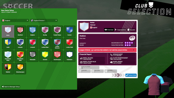 Скриншот из Soccer Boss