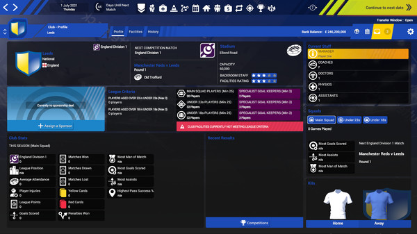 Скриншот из Soccer Boss