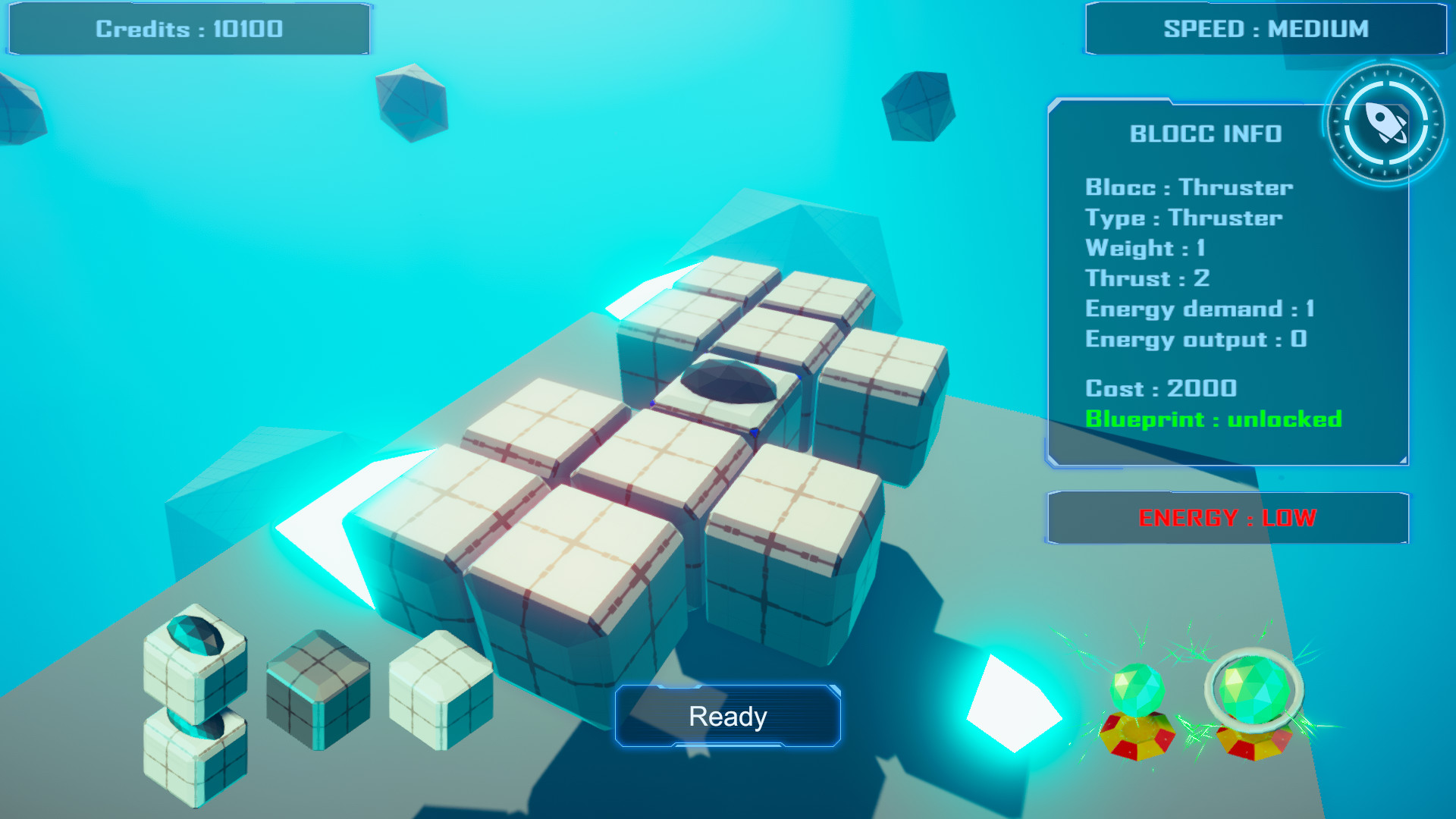 SpaceBlocc screenshot 1